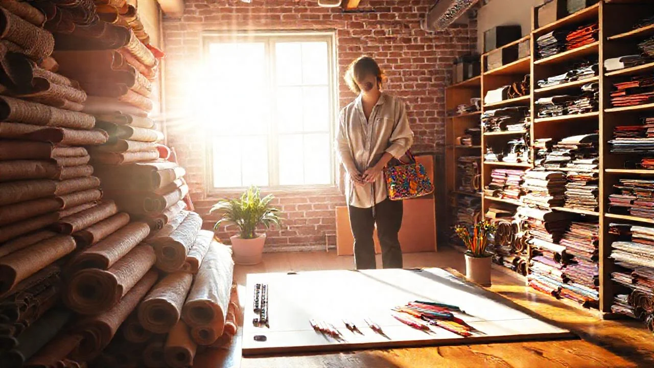 Un estudio creativo, bañado en luz