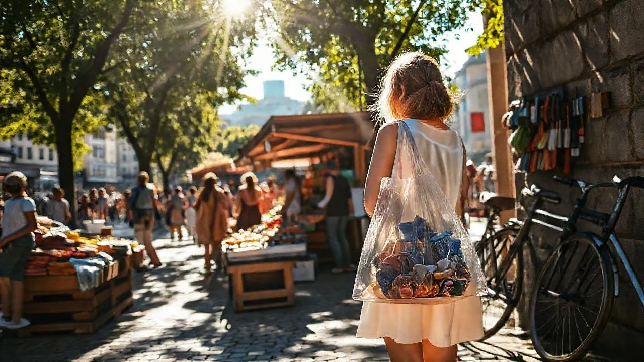 Sol invade la vida urbana vibrante
