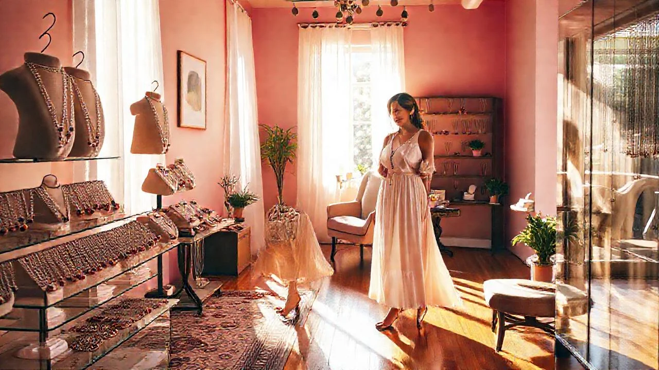 Elegancia tranquila en luz cálida