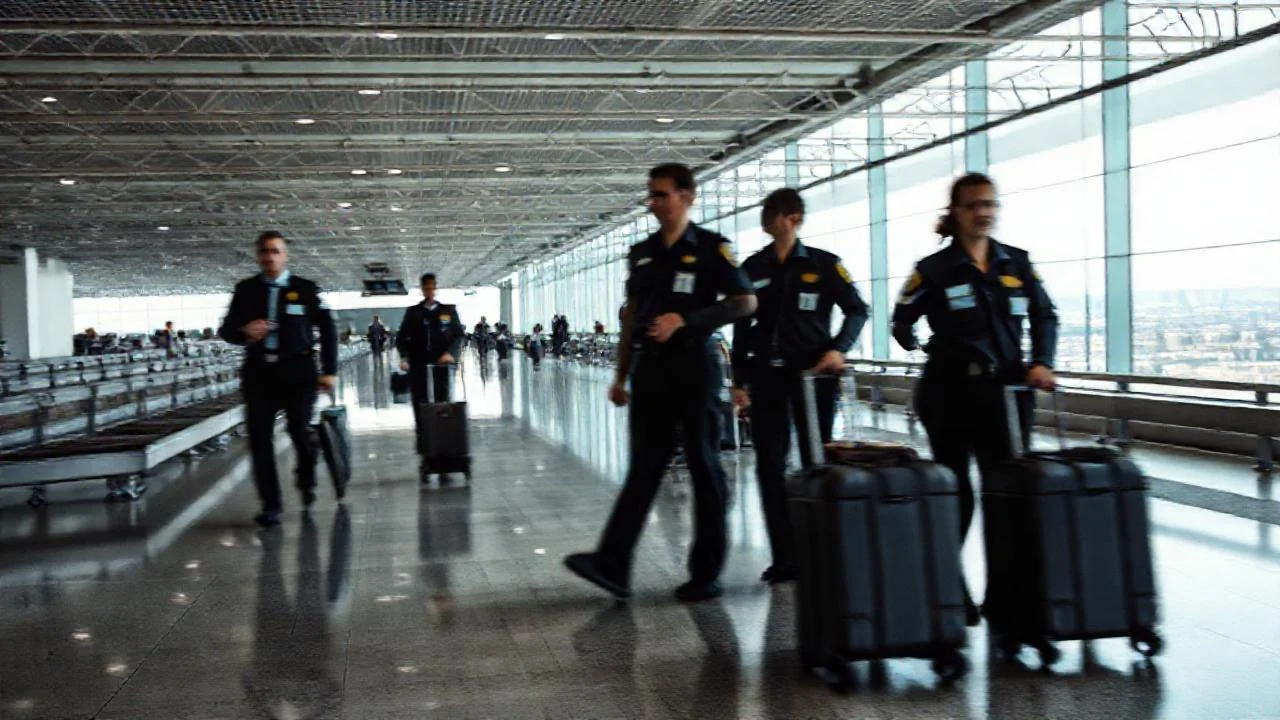 Aeropuerto: movimiento, quietud y realismo