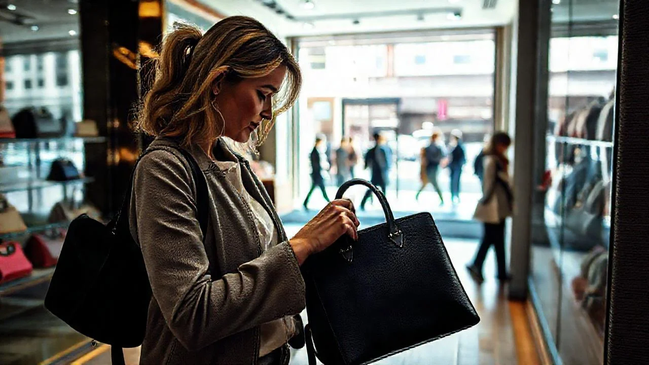 Boutique elegante y tranquila en luz