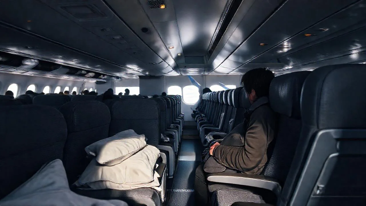 Vuelo tranquilo, espacio y quietud
