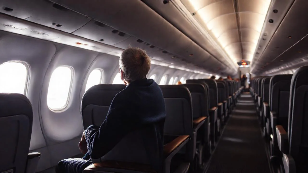 Un vuelo tranquilo y sereno