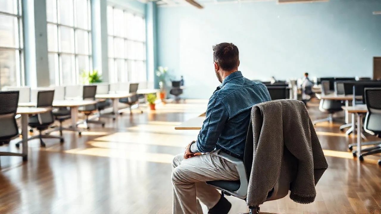Un espacio de trabajo moderno y sereno