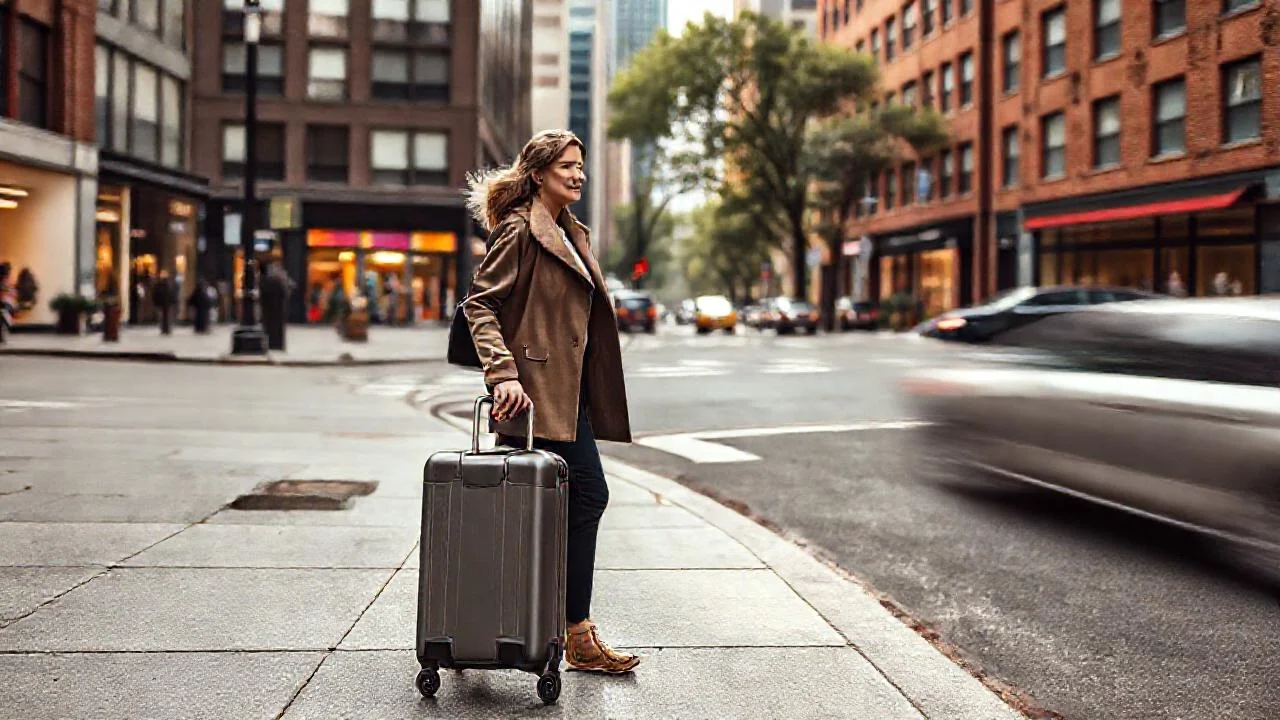 Maletin con ruedas sometimes: estilo y practicidad para mujer