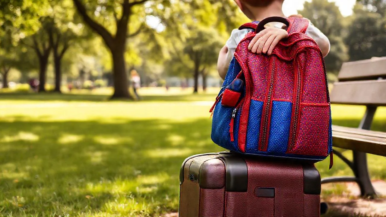 Mochila ruedas Spiderman: set de viaje infantil resistente y divertido