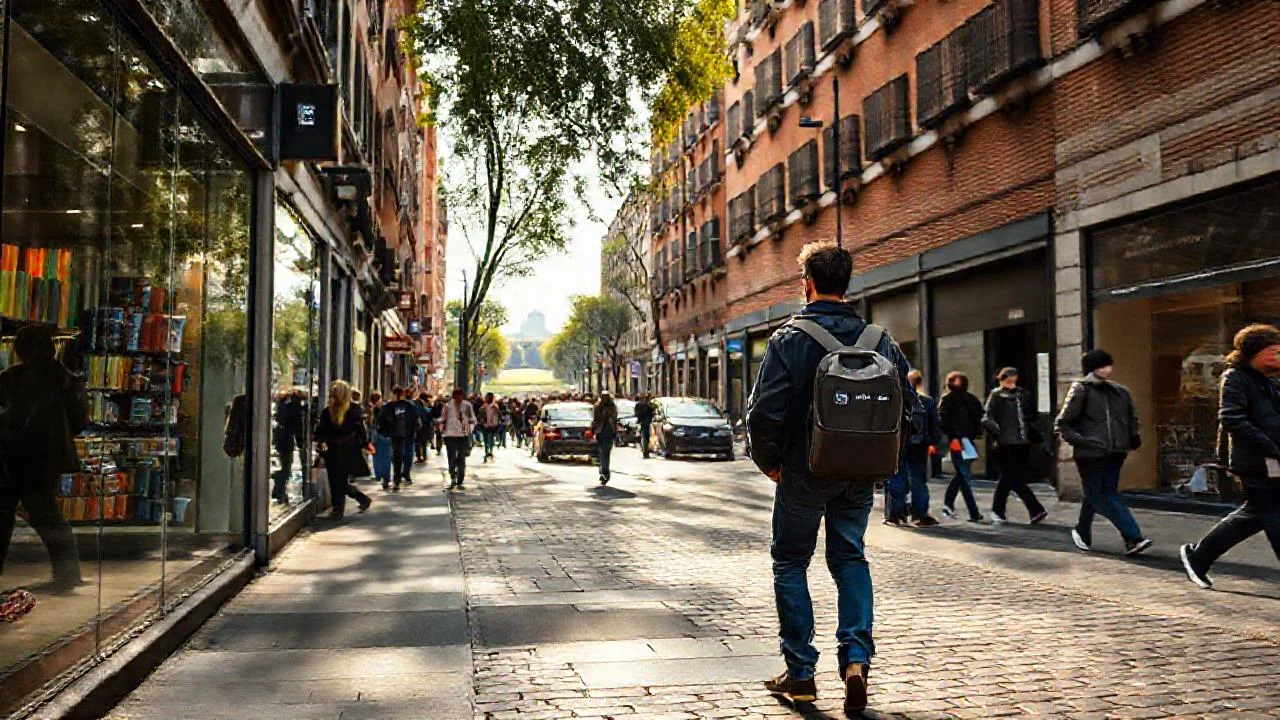 Madrid: vida urbana realista y vibrante