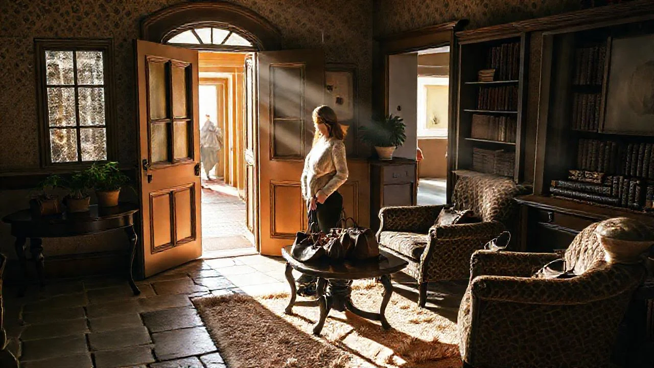 Luz cálida ilumina un espacio sereno