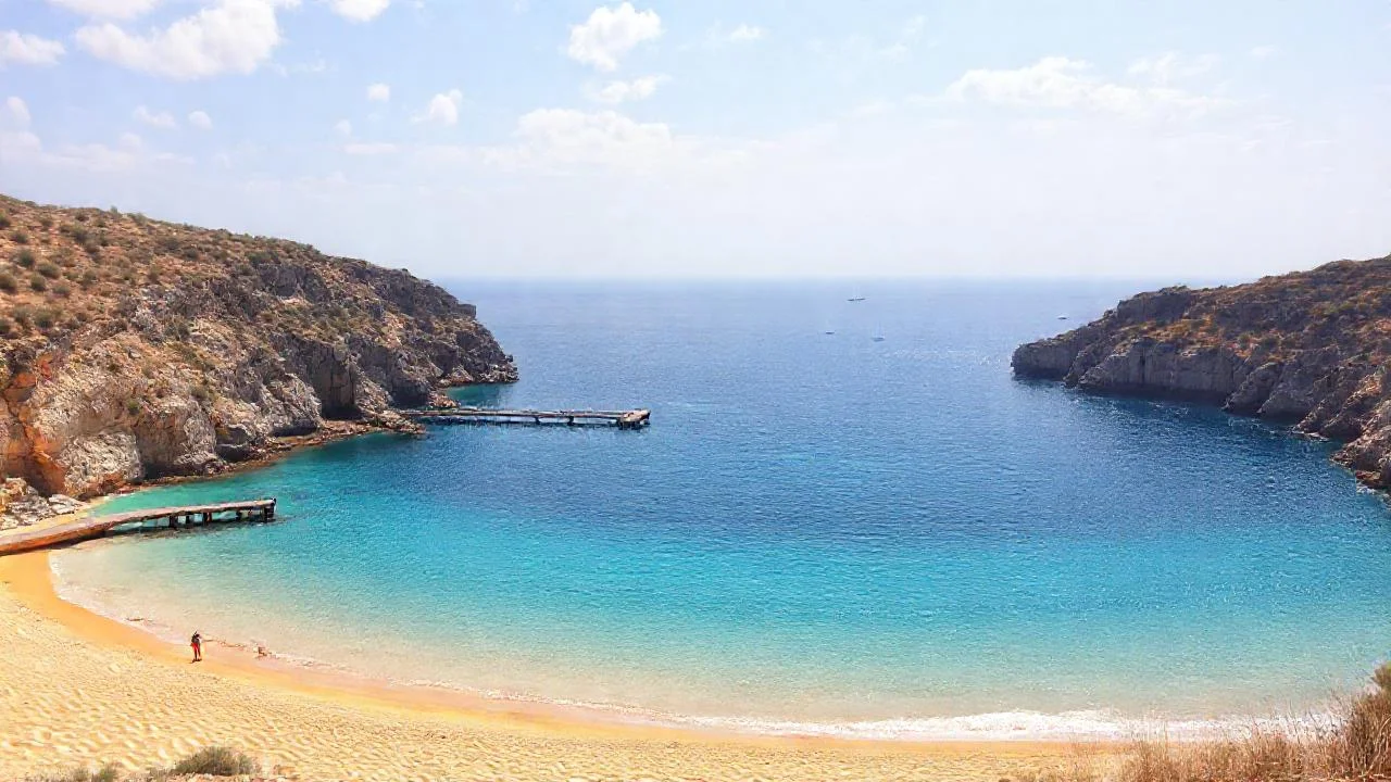El Mediterráneo ofrece un paisaje sereno e infinito