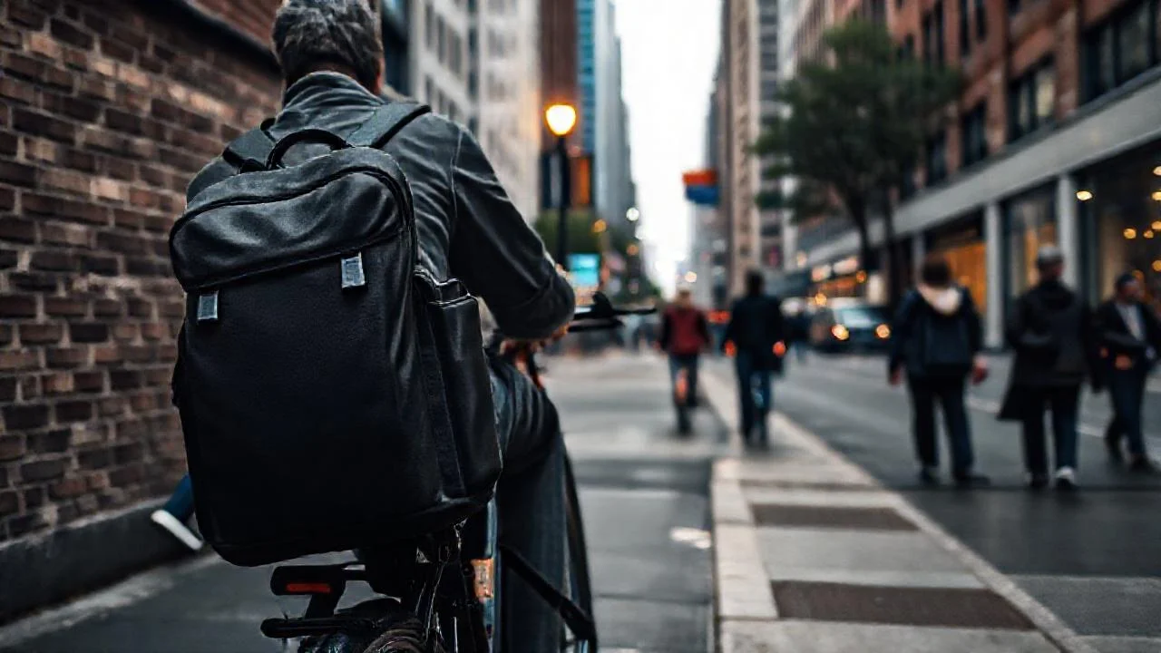 Rinonera bicicleta RFID Hedgren: seguridad y estilo urbano