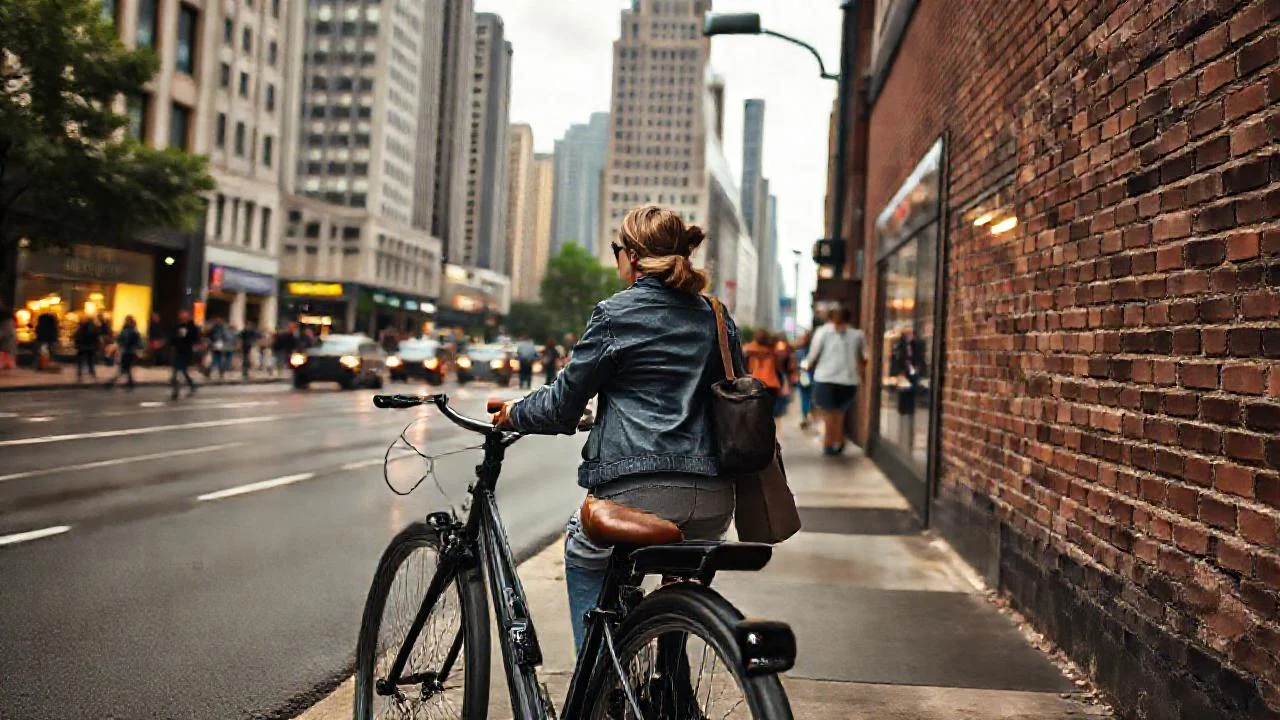 Ciudad húmeda, movimiento urbano tenue