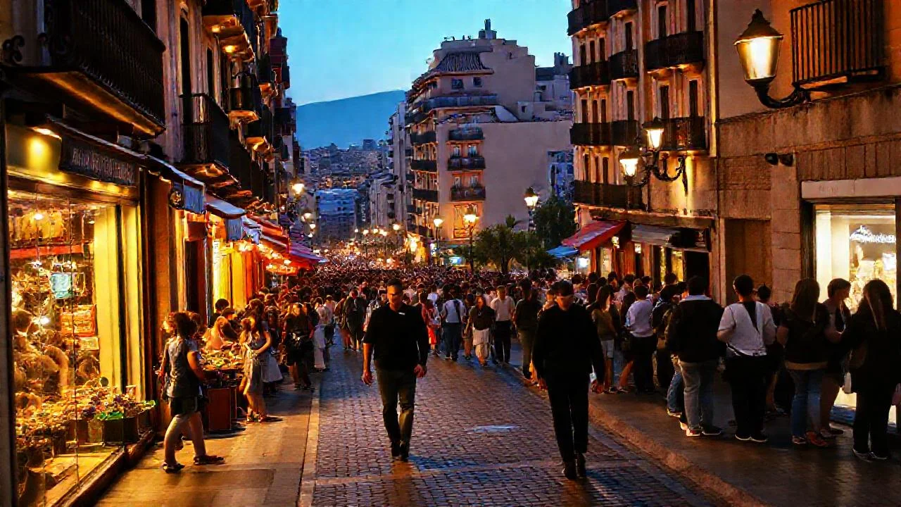 Valencia vibra con luz y vida