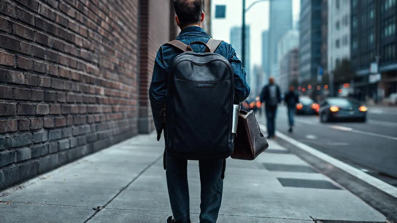 Ciudad moderna, quietud y detalles sutiles