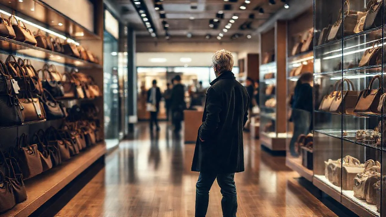 Luz tenue ilumina un espacio retail