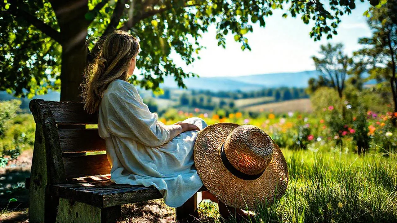 Sol y descanso elegante en verano